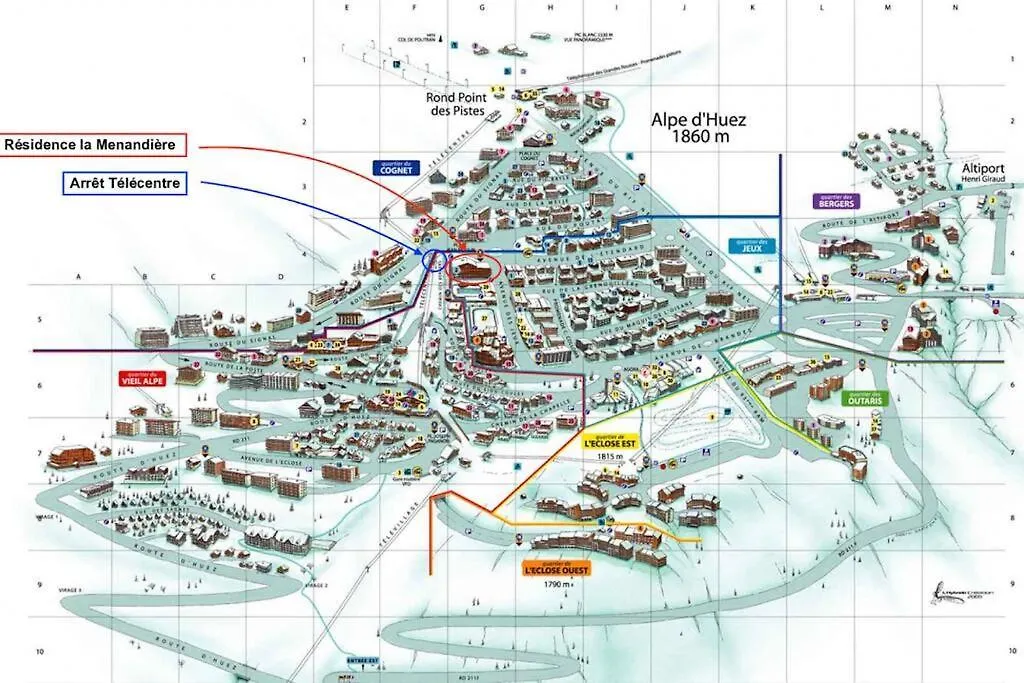 Homency - Residence Menandiere C4 Alpe d'Huez